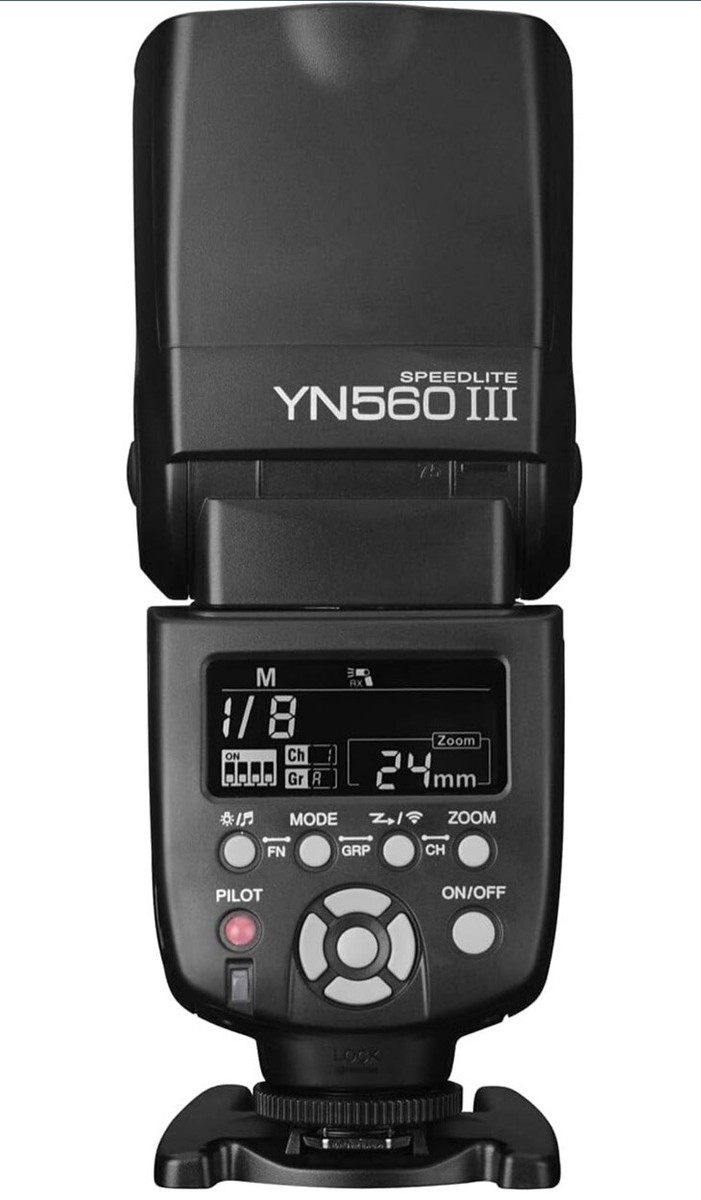 YONGNUO Speedlite YN-560-III Shoe Mount Flash for Canon for sale