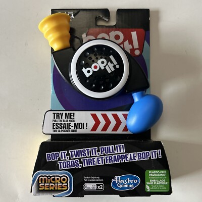 Hasbro B0639 Bop It Micro Series Electronic Game French Version