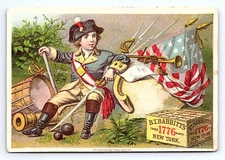 B.T. Babbitt's New York 1776 Patriotic Theme 4 1/2" by 3"  Soap