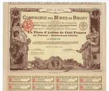 Kopalnie de Bruay S.A. – Akcje Dittel powyżej 33,33 franka – Bruay (Calais), 5.10.1939