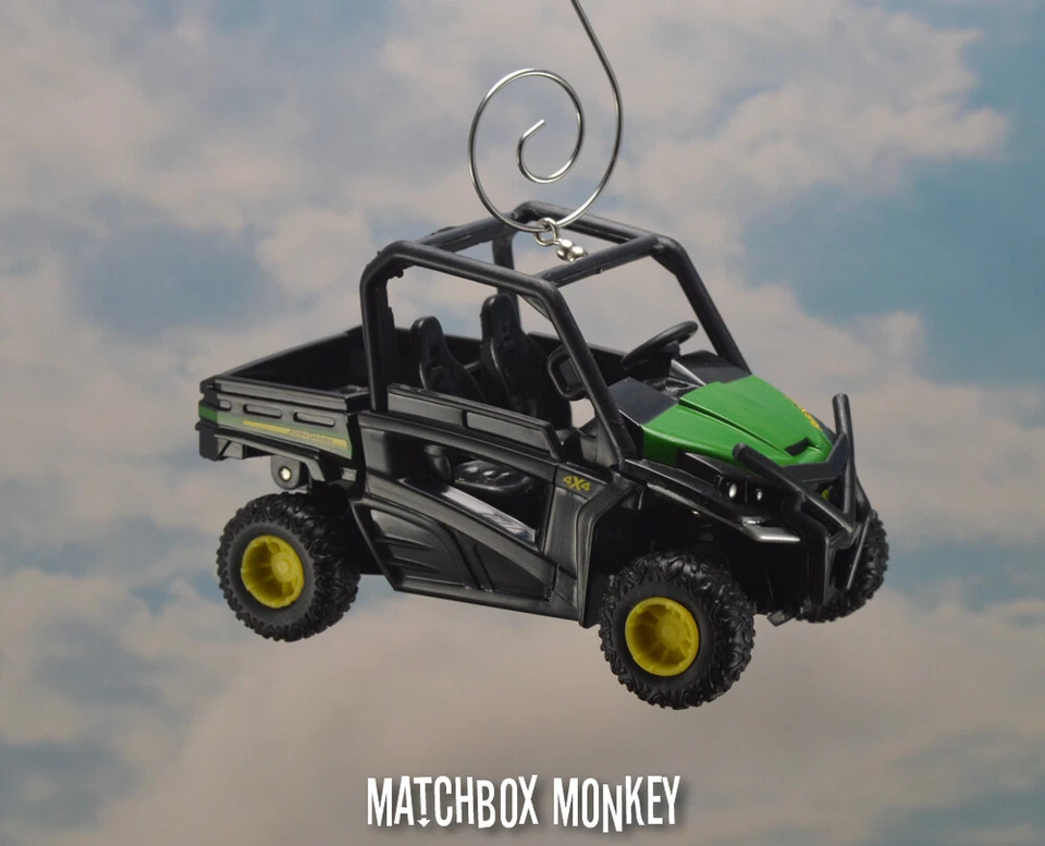 John Deere ATV 4x4 Gator RSX 860i Christmas Ornament 1/32 Rhino Honda Polaris - Image 4 of 4