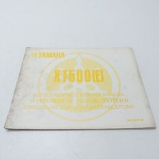 Yamaha XT 500 E Ergänzung Werkstatthandbuch Handbuch Reparaturanleitung A4054