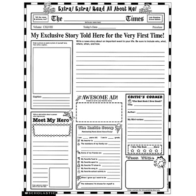Scholastic Instant Personal Poster Sets Extra 0439152917