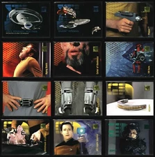 1995 SkyBox - 30 Years of Star Trek Phase One #1-#100 Set Building Updated 12/12