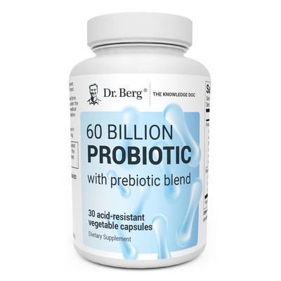 Dr. Berg Nutritionals 60 Milliarden Probiotika   Unterstützung Darmgesundheit