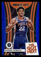 Matisse Thybulle 2019 Hoops Premium Stock Prizm Blue We Got Next  Card #7 76ers