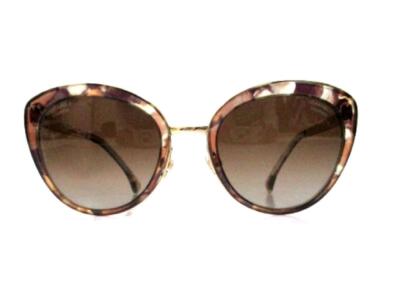 CHANEL シャネル　サングラス　GOLD-BROWN CHANEL Sunglasses: Pilot Sunglasses, metal & zirconia