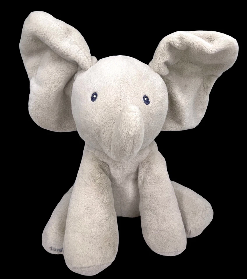 Baby GUND Official Animated Flappy The Elephant Stuffed Animal Baby Toy Plush - Image 2 of 4