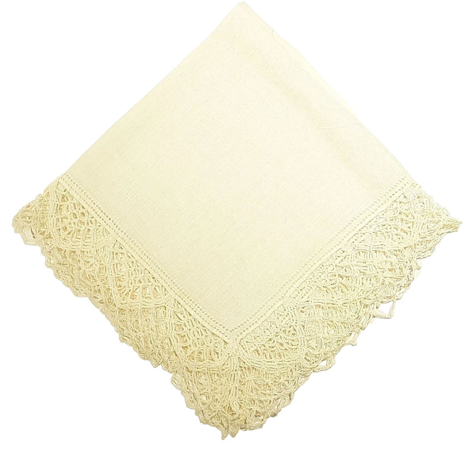 Lino Victoriano Pañuelos vintage boda Plain & Solid