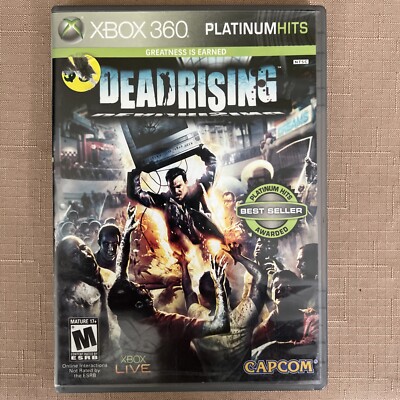 Dead Rising Collection 360 Dead Rising -- Platinum Hits Edition (Microsoft Xbox 360, 2006) Cob NFR ...