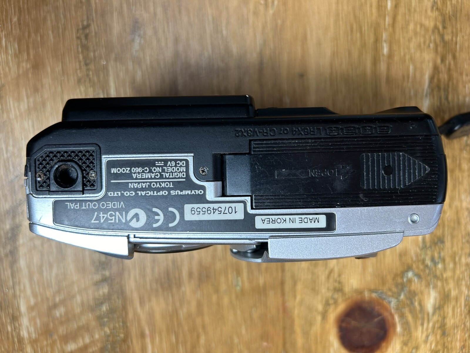 Olympus Camedia C960 Zoom 1.3MP Compact Digital Camera Silver Tested *Read Desc eBay