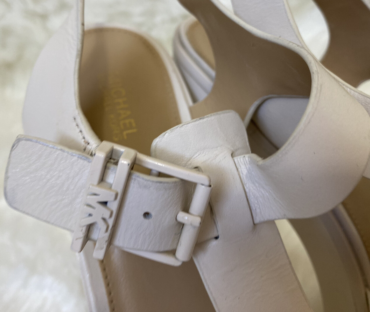 MICHAEL Michael Kors Sinead High Heel Platform Sandal… Gem