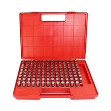 HFS(R) Steel Pin Gage Set Minus (125Pcs (0.501-0.625") M3) Precision Measurement