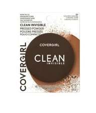 Covergirl Clean Invisible Pressed Powder 180 Golden Caramel