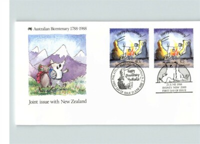 オーストラリア　ニュージーランド　記念 AUSTRALIAN Bicentenary, Joint Issue Australia and New Zealand