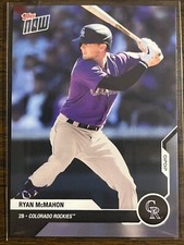 2020 Topps Now #OD-404 Ryan McMahon Colorado Rockies