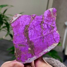 98G Natural dream Purple purpurite slab Mineral Specimen Healing from Namibia