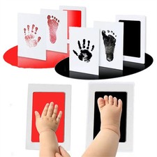 Baby Paw Print Ink Pad Pet Dog Cat Handprint Footprint Kit Stamp Souvenirs DIY