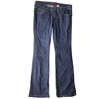 Personal Identity Womens Jeans Size 11 BootCut Blue Denim Western Y2K Vintage