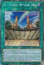 Ancient City - Rainbow Ruins (V.1) RA03-EN181 Platinum Secret Rare Englisch NM