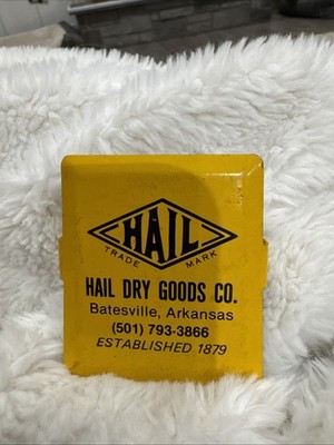 Vintage Advertising Clip Hail Dry Goods
