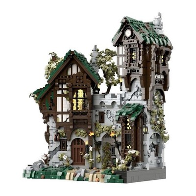 MOC-211440 Gate Keepers Building Block Medieval Fantasy Display Model Toys Gifts