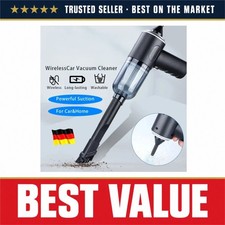 Handheld Car Vacuum Cleaner 9000Pa Cordless Mini Wet Dry Portable USB