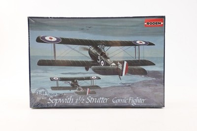 Roden 1:48 Sopwith 11/2 Strutter comic Fighter Model Kit New Sealed