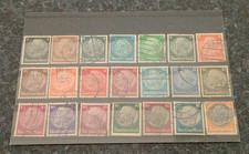 1933 - 1936 German Empire (Deutsches Reich)  Paul Von Hindenburg  Mixed Pfennigs