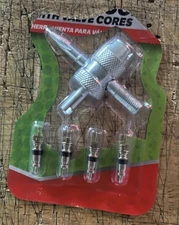 Valve Stem Core Tool Removal Kit for Car and Bike