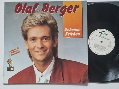 Olaf Berger - Geheime Zeichen Vinyl LP Germany CLUB EDITION