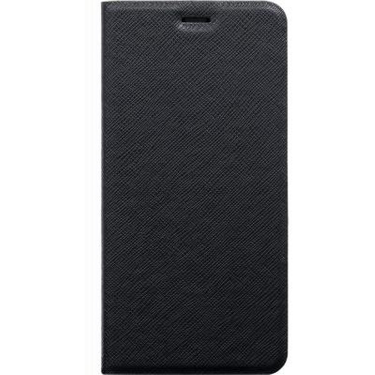 Housse de protection pour Honor 10 Folio noir design slim avec fermeture magnétique
