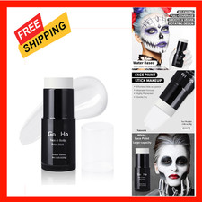 White Face Paint Washable Formula Face Paint Stick Non-toxic Full-coverage Cream