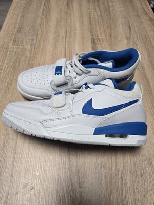 Air Jordan Legacy 312 Low Weiß/Grau/Blau Herren Sneaker Größe 41 Neuwertig Top