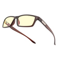 GUNNAR Gaming Computer Glasses Blue Light Block Riot Espresso Amber