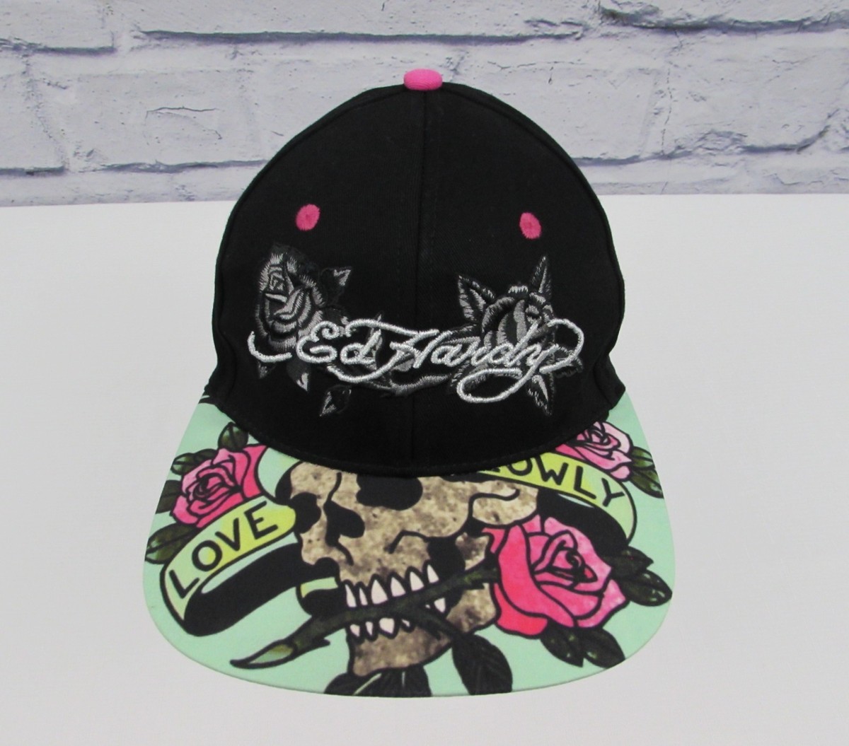 Ed Hardy LA/New York Hat Vintage Trucker Hat Love Kills Slowly