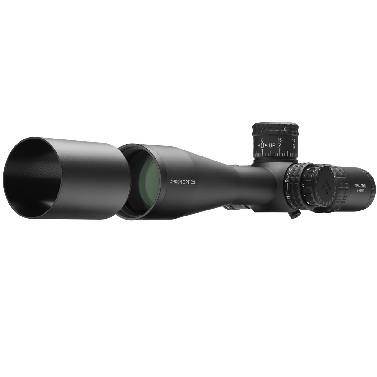 Arken Optics SH-4J 6-24×50 FFP – Illuminated VPR Mil Reticle (SH4J
