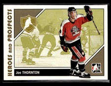 2007-08 In The Game Heroes and Prospects #9 Joe Thornton card