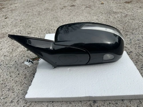 2012 - 2014 Hyundai Genesis Sedan Side Mirror Left Driver Side AutoDim Black OEM
