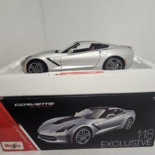 2014 Corvette Stingray Z51 Silver Signature 118 Exclusive By Maisto 2014 Corvette Stingray Z51 Silver Signature 118 Exclusive By Maisto