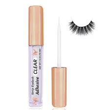 Super Strong Hold Waterproof Latex-Free Eyelash Adhesive - Clear Lash Glue Suita
