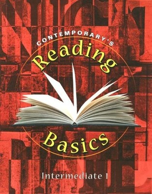 READING BASICS INTERMEDIATE 1, WORKBOOK By Contemporary **Mint Condition**