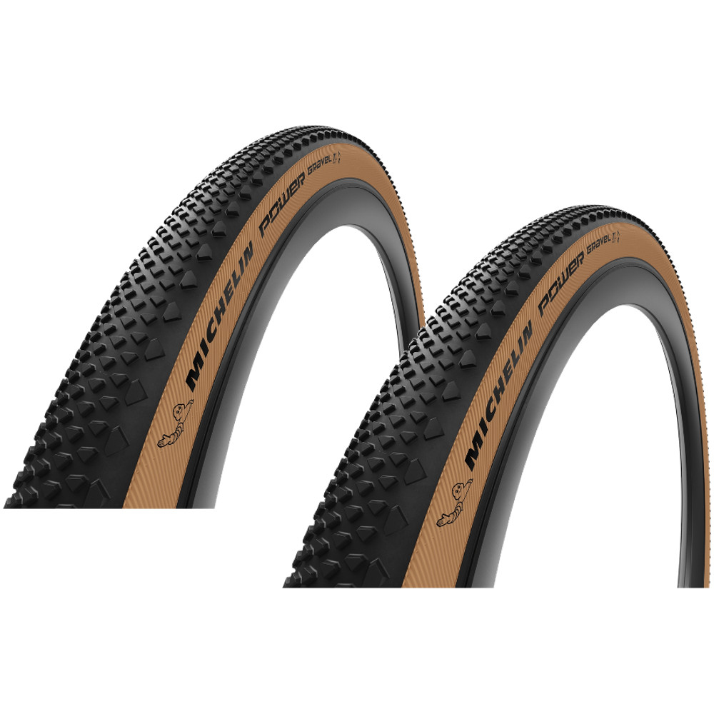 Michelin Power Gravel 700x40 Tubeless Road Bike Tire Bundle 