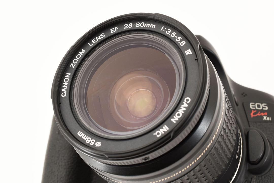 美品❤canon kiss x8i標準レンズセットCanon EF 28-80❤ canon kiss x8i Standard Lens SetCanon EF 28 80 | eBay