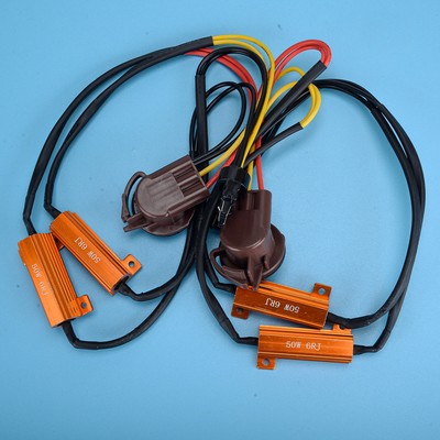 2x 3157 Load Resistor LED Decoder Fix Error Code Flash Turn Signal Universal  kr