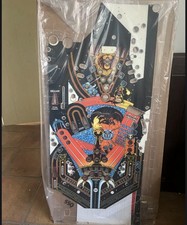 Swords Of Fury Pinball Machine Playfield Hardtop - From Outside Edge - New