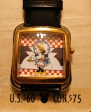 Mickey's Classic Adventures MINNIE MOUSE WATCH w TIN The Disney Store NWT