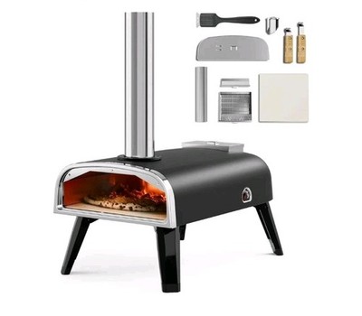 Aidpiza Pizza Oven Outdoor 12 Wood Fired Pizza Ovens Pellet Pizza Stove NOB
