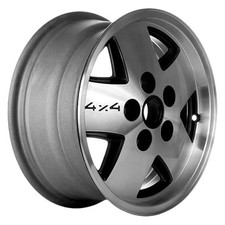 For Chevy S10 83-93 Cci 5-spoke Black 15x7 Alloy Factory Wheel Remanufactured