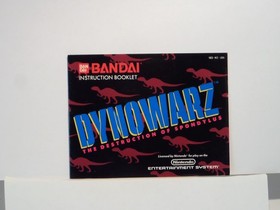 Dynowarz: The Destruction of Spondylus(Nintendo NES, 1990)Cartridge w/Man & Case